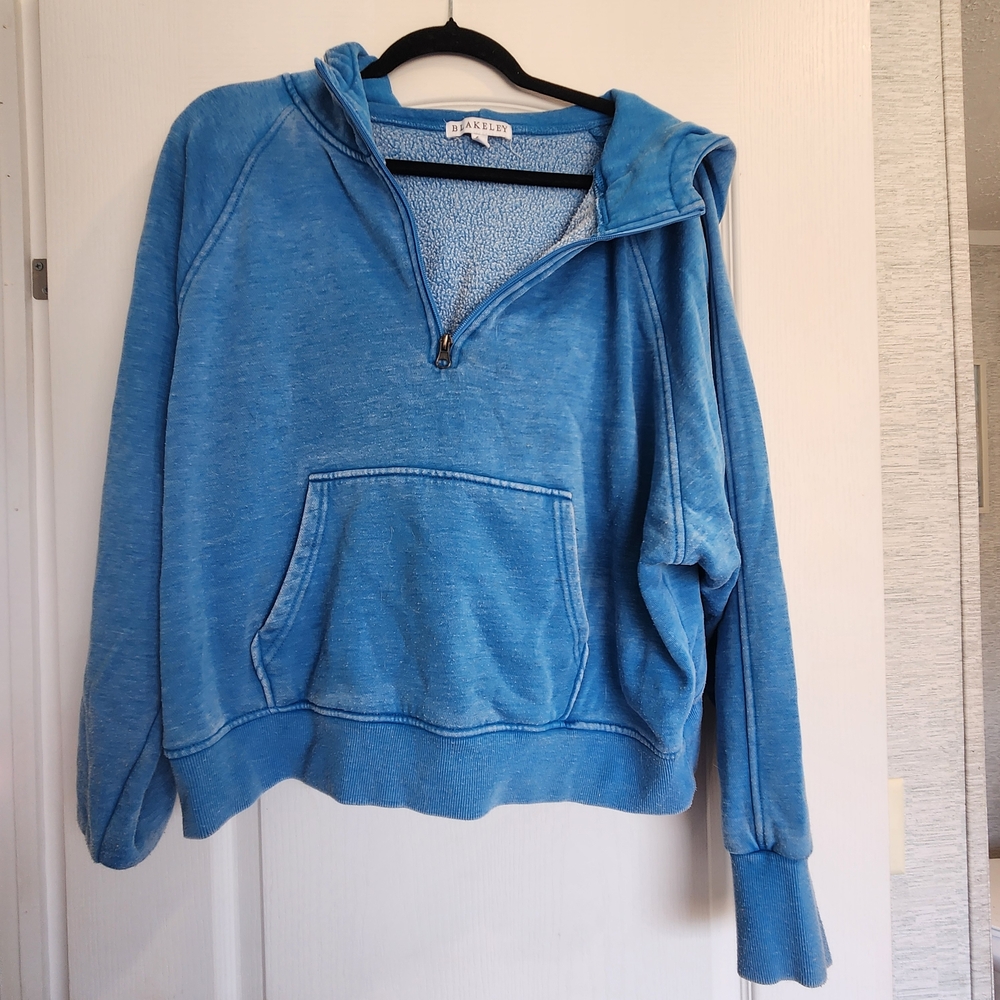 Blakeley Designs Blue Women's Hoodie Size L/XL GUC